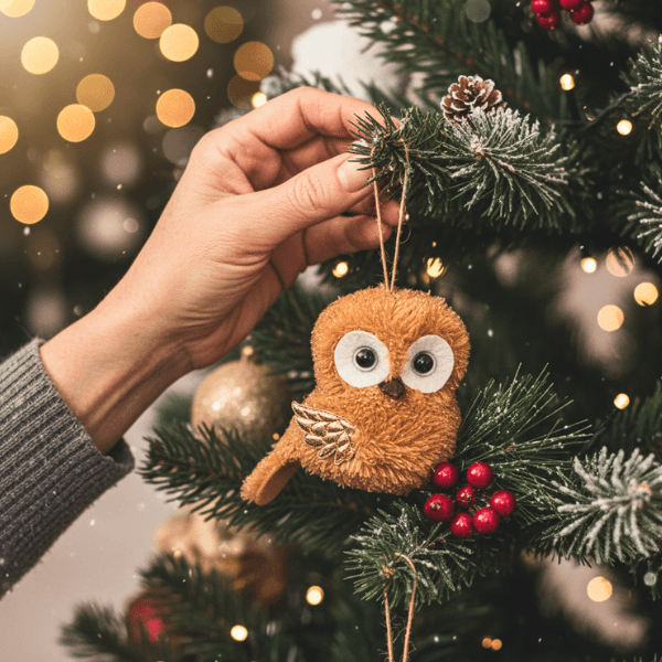 Sweetheart Owl Ornaments