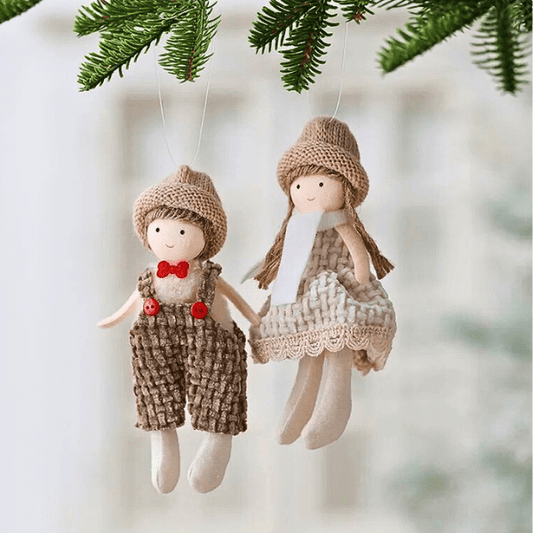 Handcrafted Brother & Sister Ornament – For Lifelong Bond