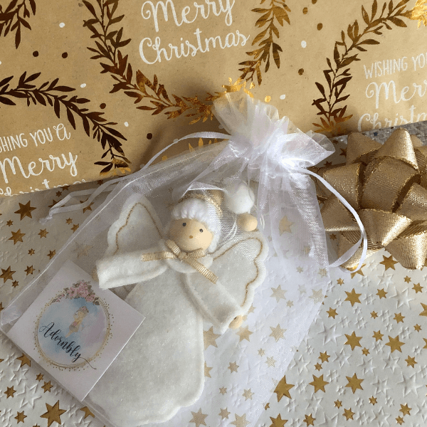 Little white angel – for protection, peace, & love