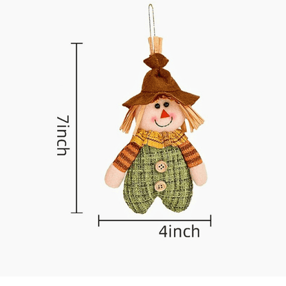 Handmade Scarecrow Ornaments – Autumn Harvest Blessings
