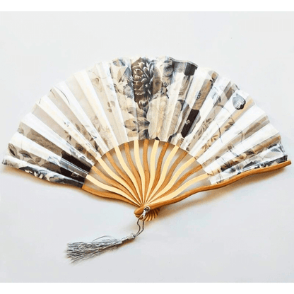 Handmade Vintage Bloom Folding Fan