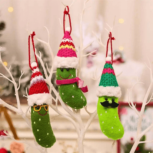 Pickle Ornament Set – Holiday Cheer Collection