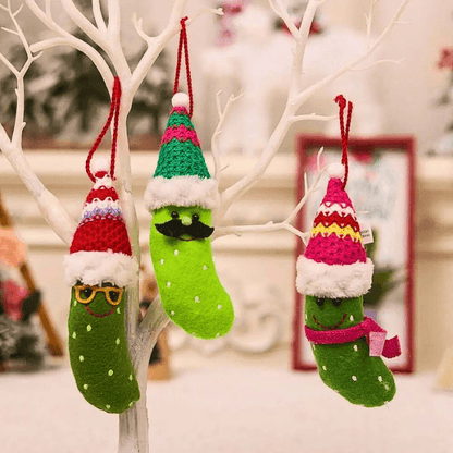Pickle Ornament Set – Holiday Cheer Collection