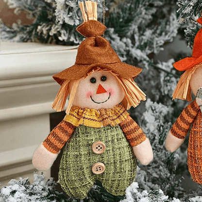 Handmade Scarecrow Ornaments – Autumn Harvest Blessings