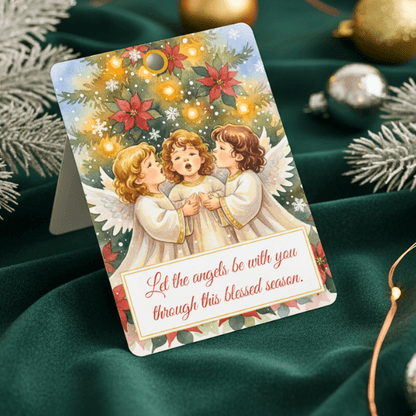 Christmas Gift Tags - 8 Designs - Digital & Printable (not a physical product) – “Let the Angels Be With You”
