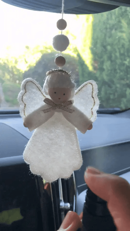 Guardian Angel Car Charm – Your Traveling Companion & Protector
