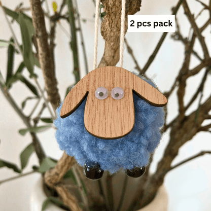 2025 Handmade Easter Flower Eggs, Bunnies, Birds & Lambs (2pcs pack)