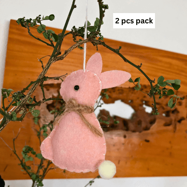 2025 Handmade Easter Flower Eggs, Bunnies, Birds & Lambs (2pcs pack)