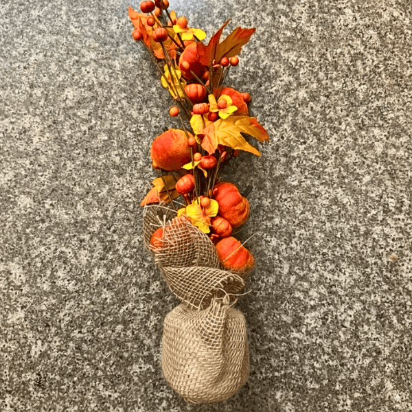Autumn Harvest Red Berry Pumpkin Tree