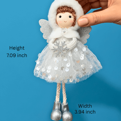 Handcrafted Fluffy Snow Angels - Limited Edition