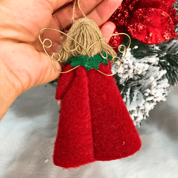 Flower angels - daisy for hope & poinsettia for joy