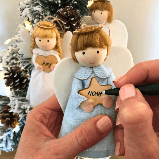 Handmade guardian angel – for personal touch & blessings