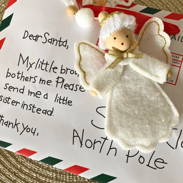 Little white angel – for protection, peace, & love