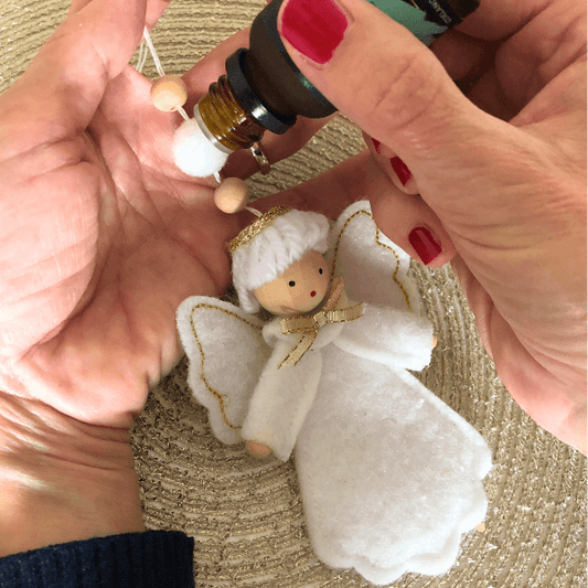 Little white angel – for protection, peace, & love