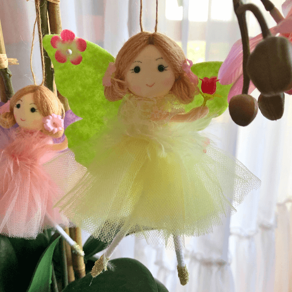 Sweet butterfly & flower dolls – for grace & charm