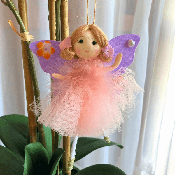 Sweet butterfly & flower dolls – for grace & charm