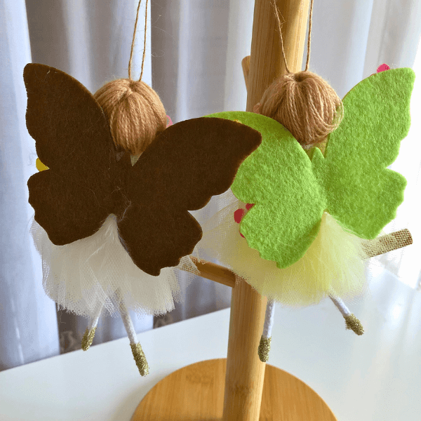Sweet butterfly & flower dolls – for grace & charm