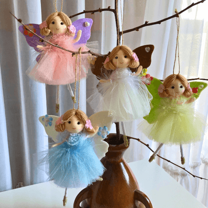 Sweet butterfly & flower dolls – for grace & charm