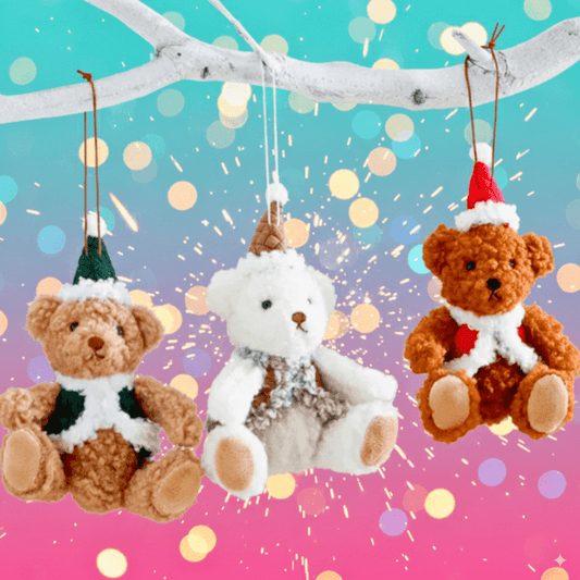 Cutest Teddy Bears Christmas Hanging Decor