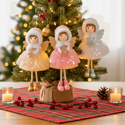 Handcrafted Fluffy Snow Angels - Limited Edition