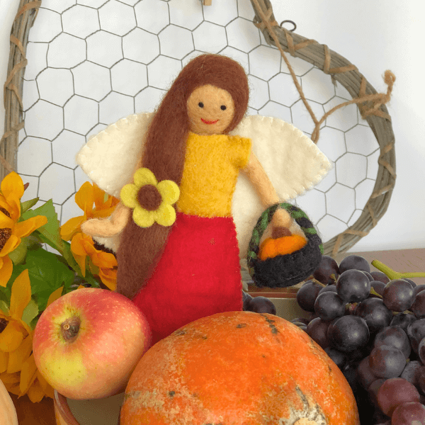 Autumn Thanksgiving Angels for a Season of Gratitude