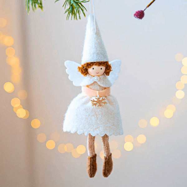 Lovespun Felt Serenity Angels (Pink or White)