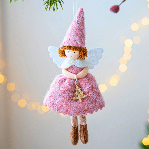 Lovespun Felt Serenity Angels (Pink or White)