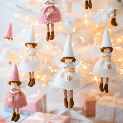 Lovespun Felt Serenity Angels (Pink or White)