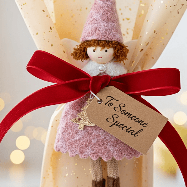 Lovespun Felt Serenity Angels (Pink or White)