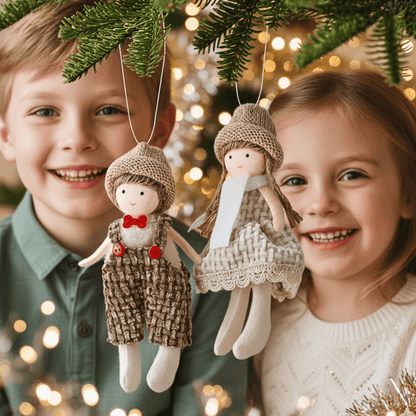 Handcrafted Brother & Sister Ornament – For Lifelong Bond