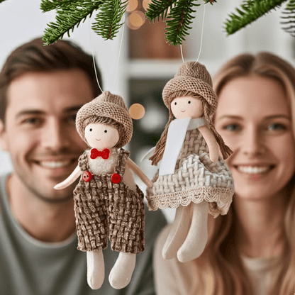 Handcrafted Brother & Sister Ornament – For Lifelong Bond