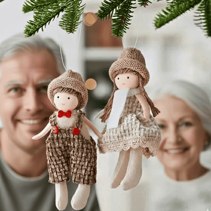 Handcrafted Brother & Sister Ornament – For Lifelong Bond