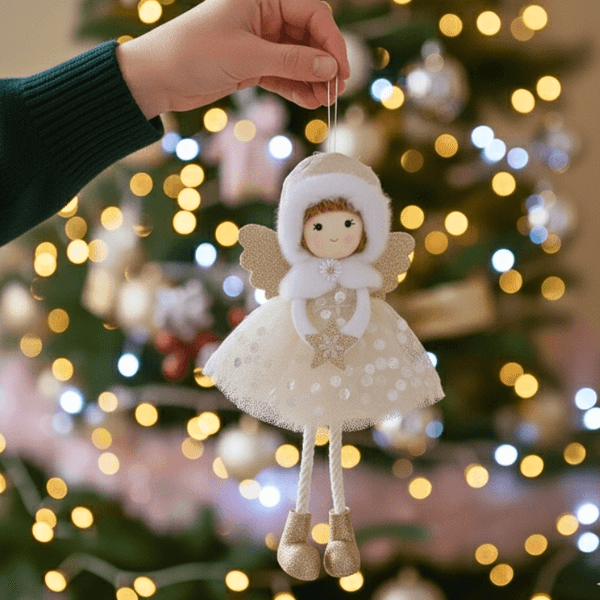 Handcrafted Fluffy Snow Angels - Limited Edition