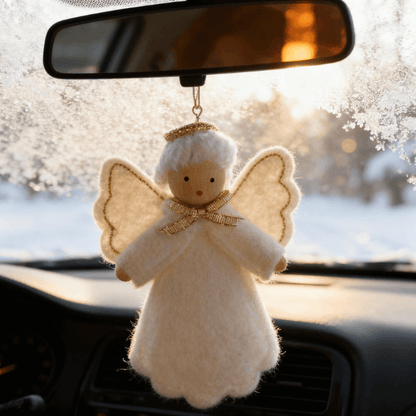 Guardian Angel Car Charm – Your Traveling Companion & Protector