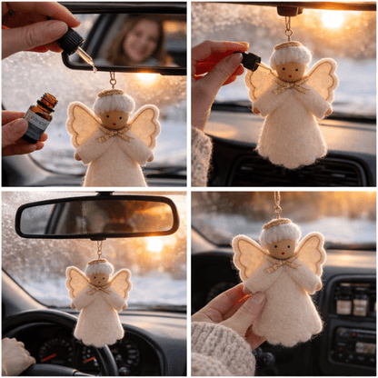Guardian Angel Car Charm – Your Traveling Companion & Protector