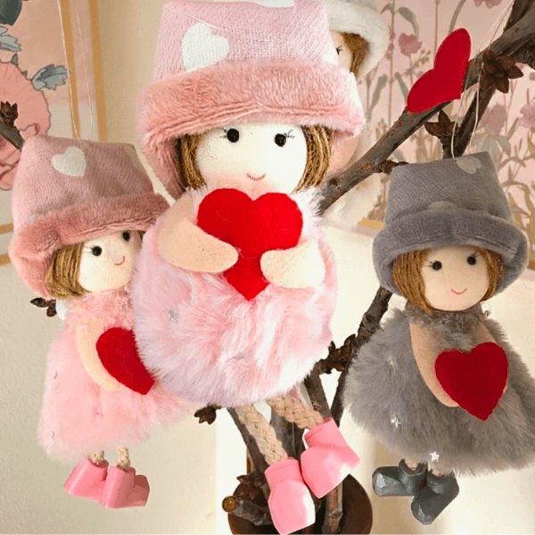 Heart Keepsake Dolls — Hanging Gift Decor with Meaning