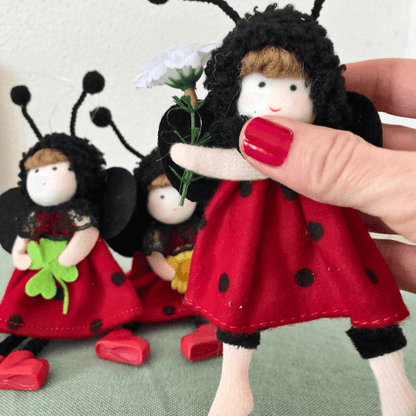 “Lucky Little Ladybug” Hanging Home Accent