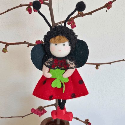 “Lucky Little Ladybug” Hanging Home Accent
