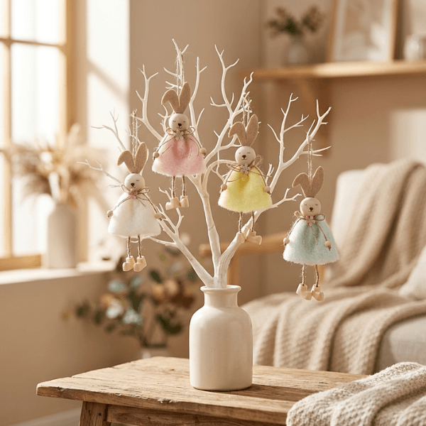 Sweet Dreams Hanging Bunny Dolls