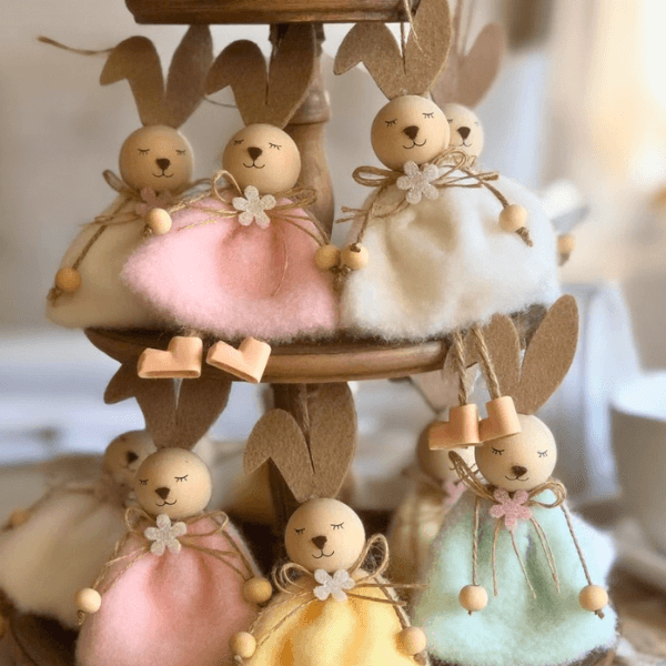 Sweet Dreams Hanging Bunny Dolls