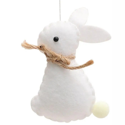 Cozy Hanging Bunny Charm