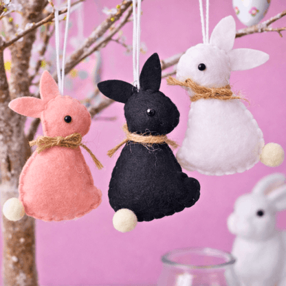 Cozy Hanging Bunny Charm