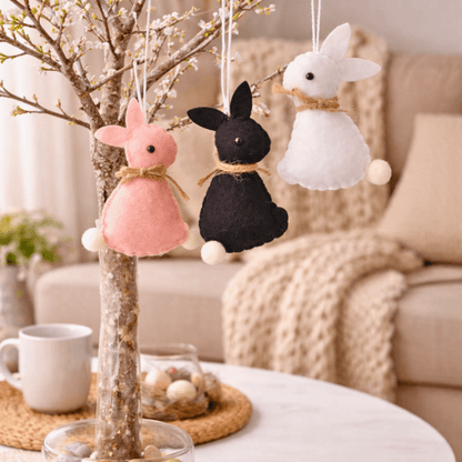 Cozy Hanging Bunny Charm