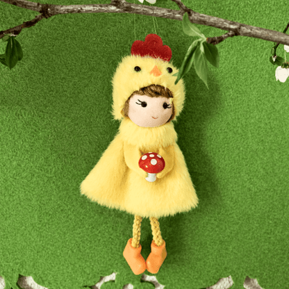 Sweet Chick Keepsake Hanging Doll
