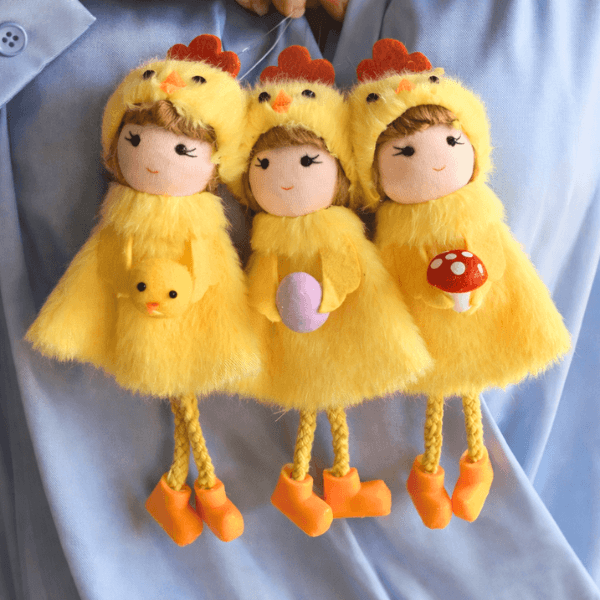 Sweet Chick Keepsake Hanging Doll