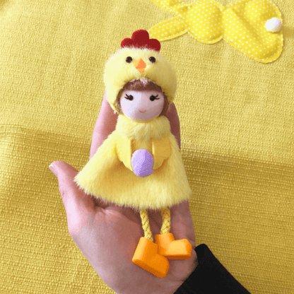 Sweet Chick Keepsake Hanging Doll