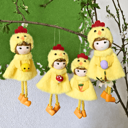 Sweet Chick Keepsake Hanging Doll