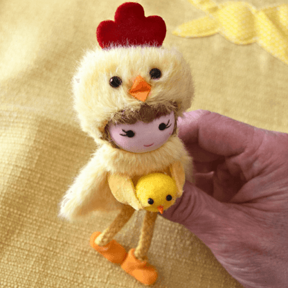 Sweet Chick Keepsake Hanging Doll