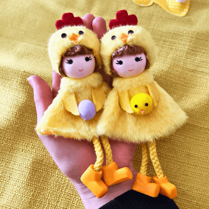 Sweet Chick Keepsake Hanging Doll