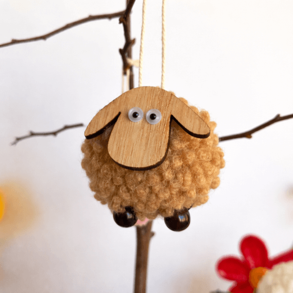 Wiggle Lamb Ornament